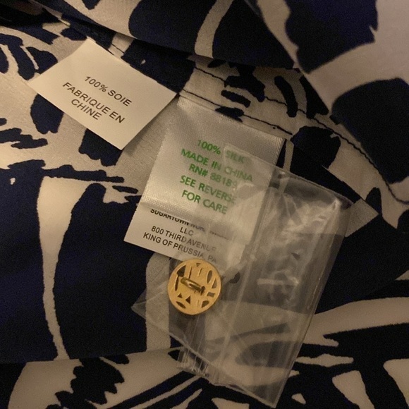 Lilly Pulitzer oh cabana boy blouse size xs - Picture 8 of 8